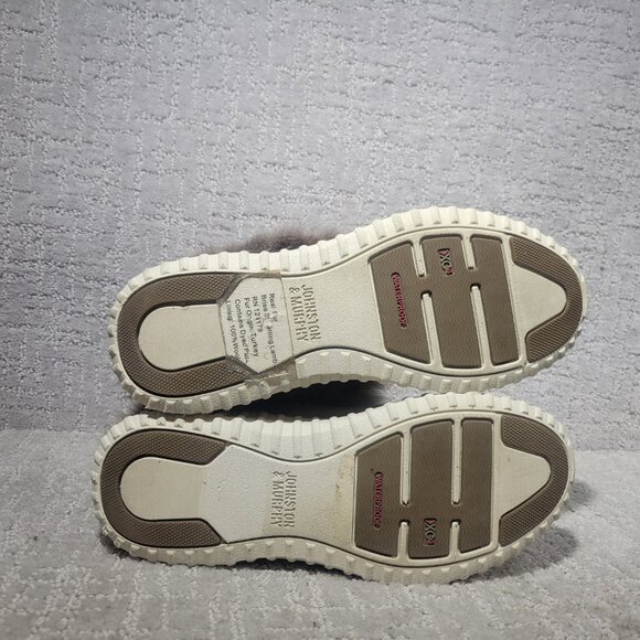 Johnston Murphy XC4 Women's Size US 8M Brown Waterproof Suede Slip On Fur Boots - Picture 7 of 8